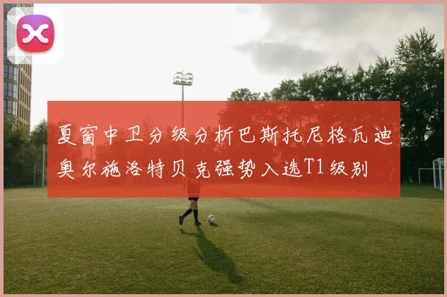 夏窗中卫分级分析巴斯托尼格瓦迪奥尔施洛特贝克强势入选T1级别